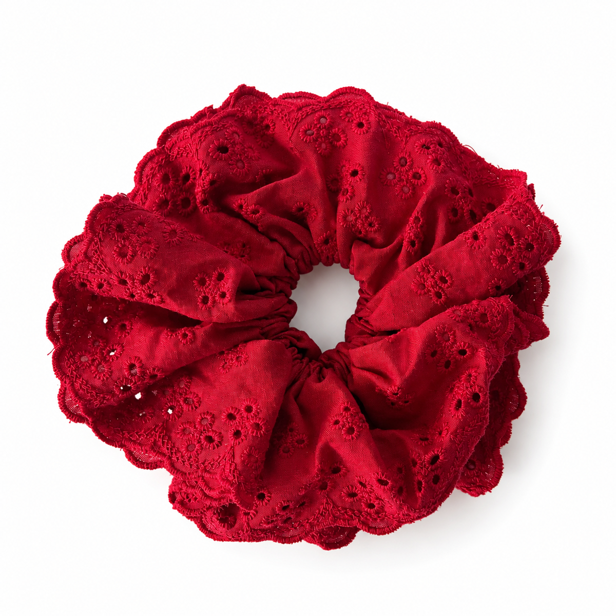 Colet Broderie Rojo