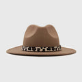 Sombrero Vaquero Beige Con Cinta Print