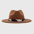 Sombrero Vaquero Camel Con Cinta Print