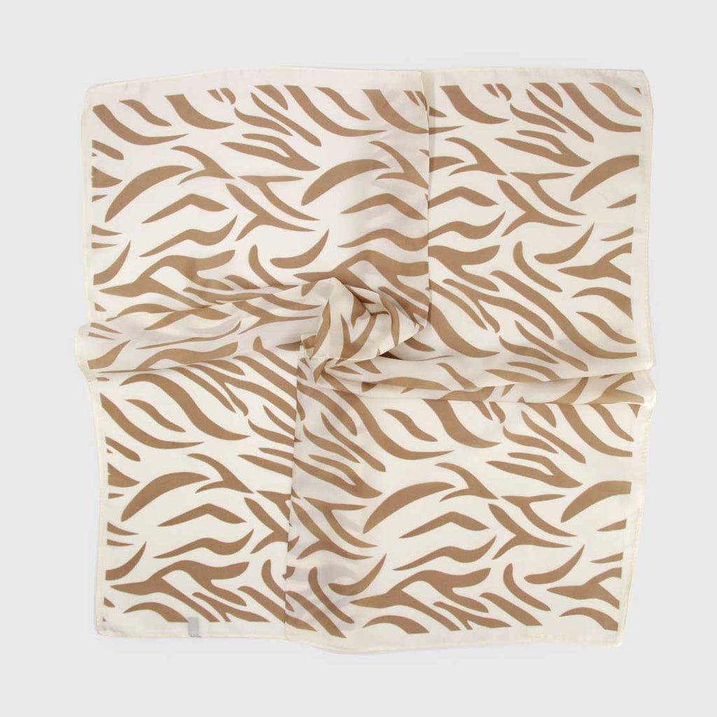 Pañuelo Cebra Beige