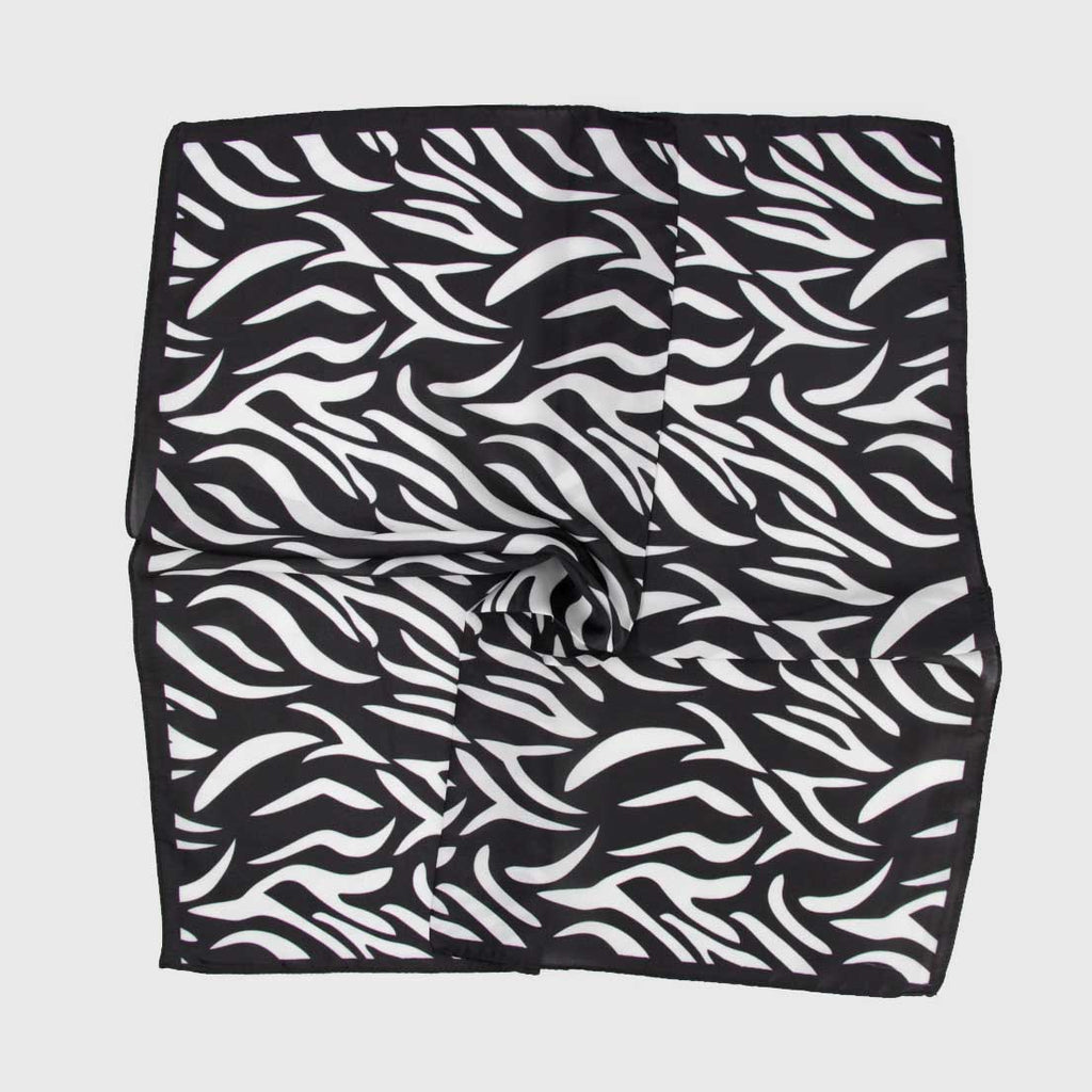 Pañuelo Cebra Negro