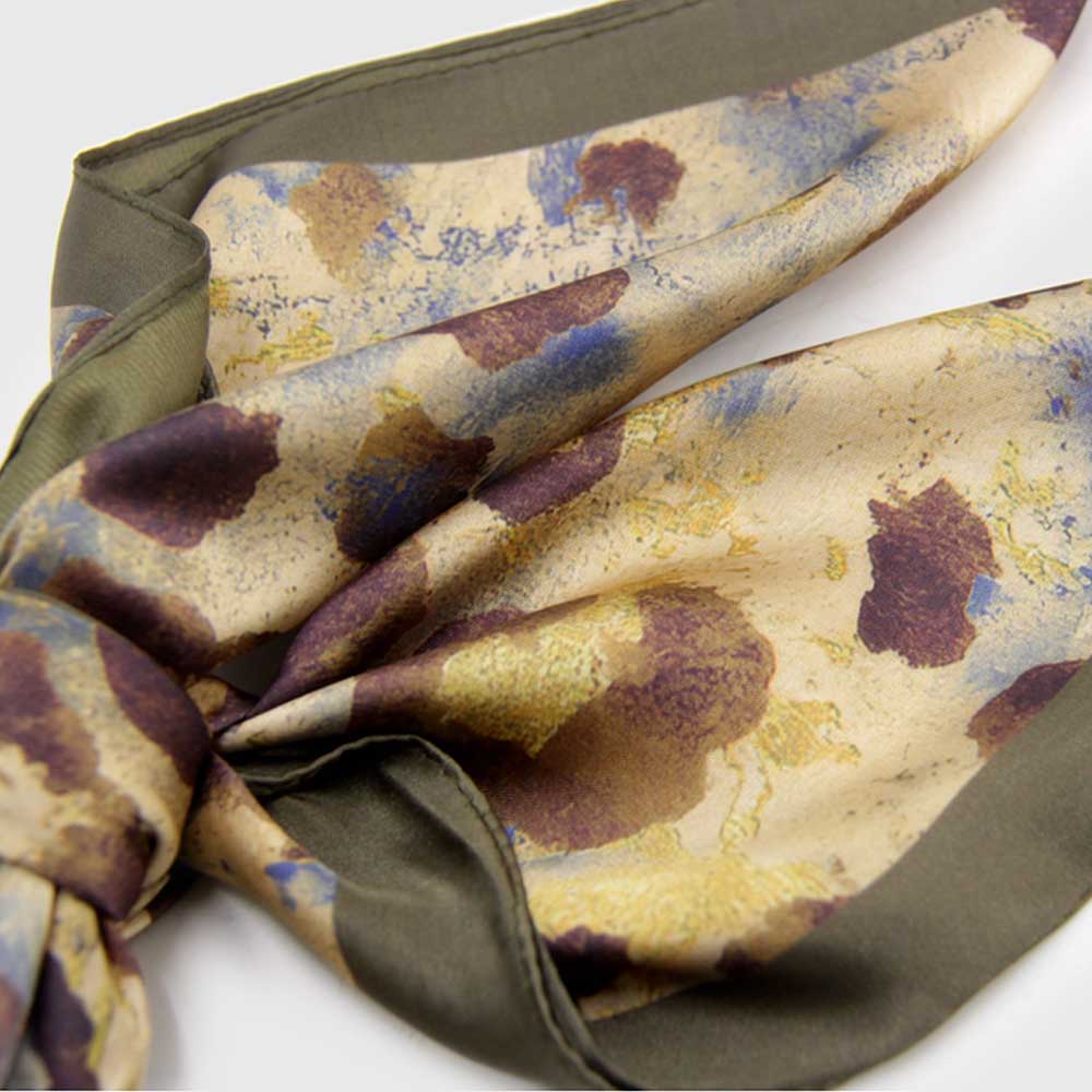 Pañuelo Print Oliva color